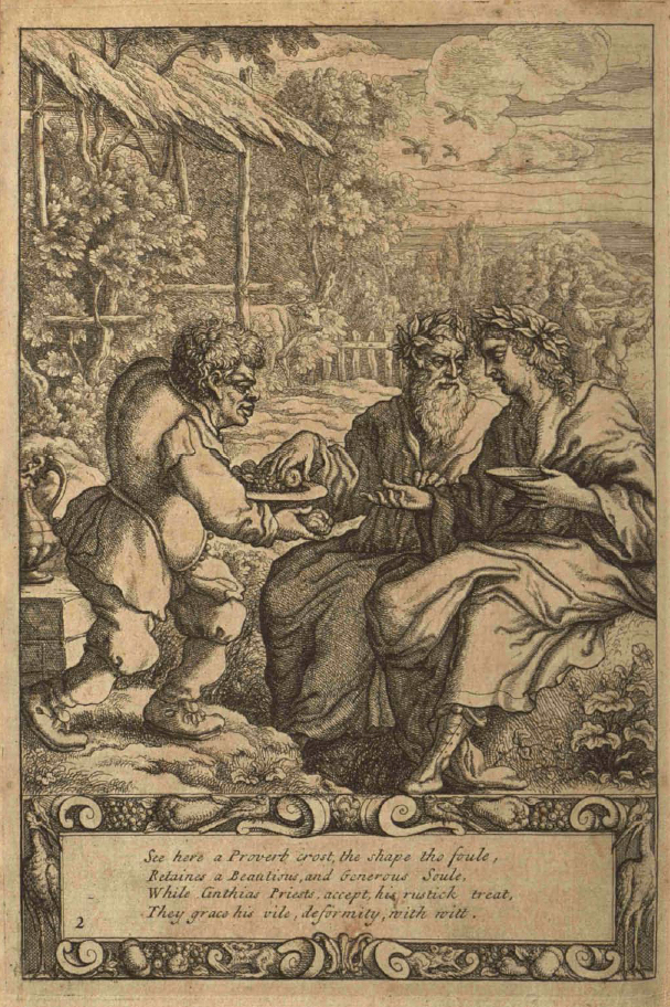 Aesop and Priests by Francis Barlow 1687
